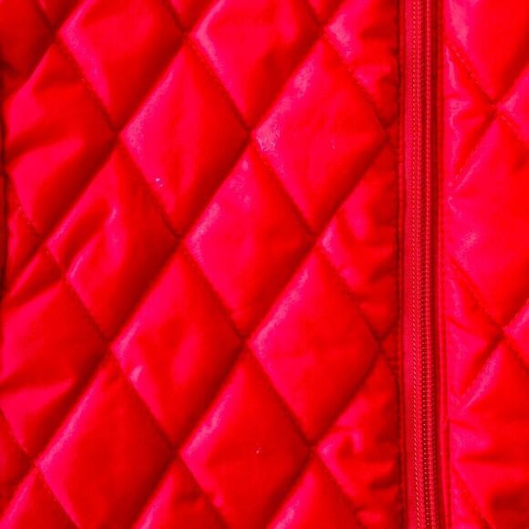 Red Puffer Vest - Picture 2 of 4